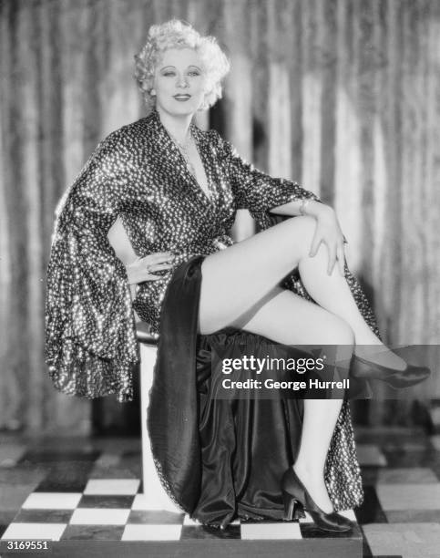 The original Hollywood sex symbol, Mae West .