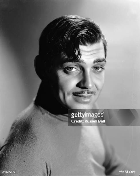American actor Clark Gable , whose most famous role was that of Rhett Butler in 'Gone With The Wind'.