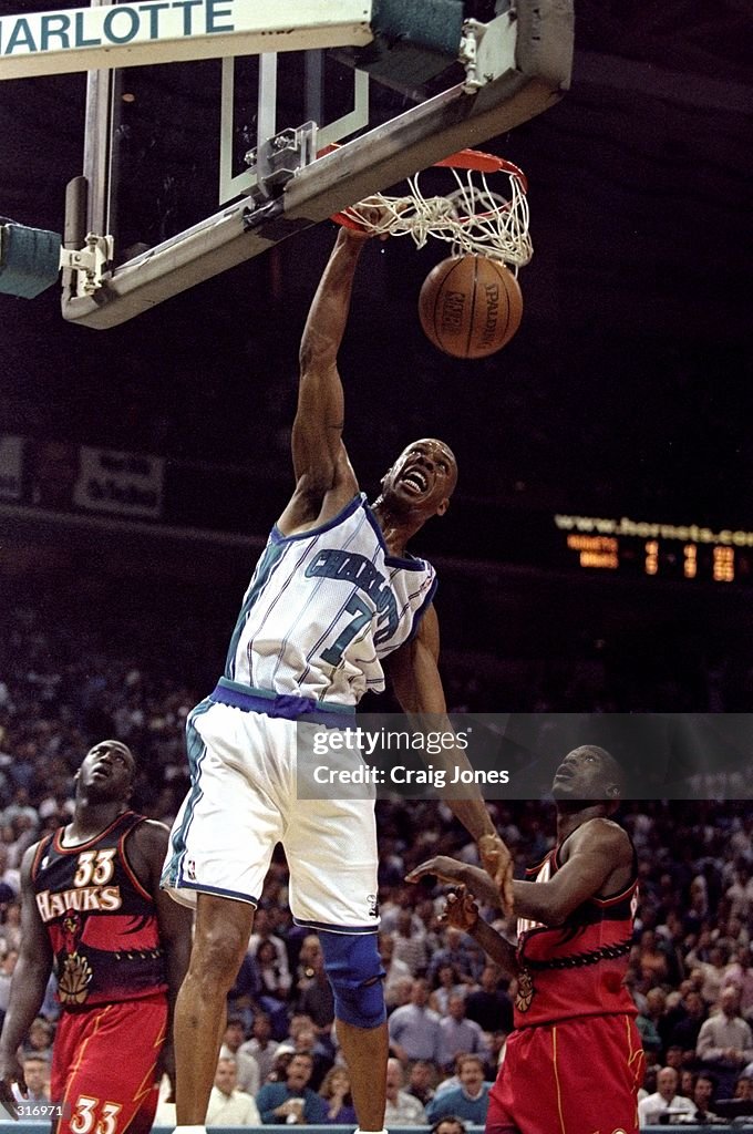 J R Reid Forward J. R. Reid of the Charlotte Hornets in action against the ...
