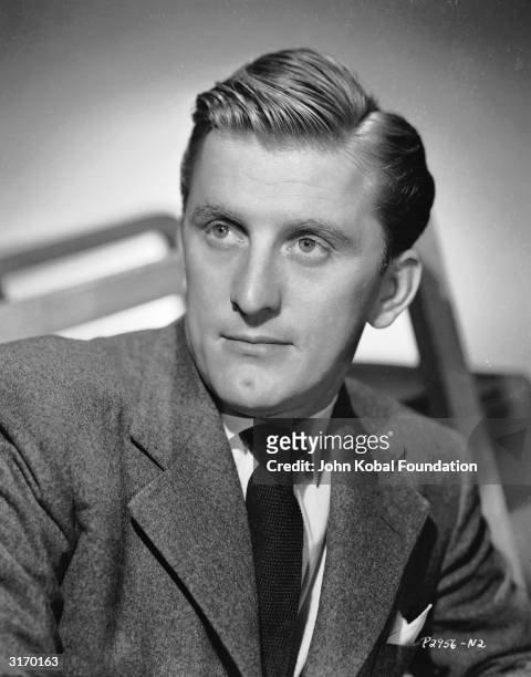 American actor Kirk Douglas, who portrayed artist Vincent Van Gogh in 'Lust for Life'.