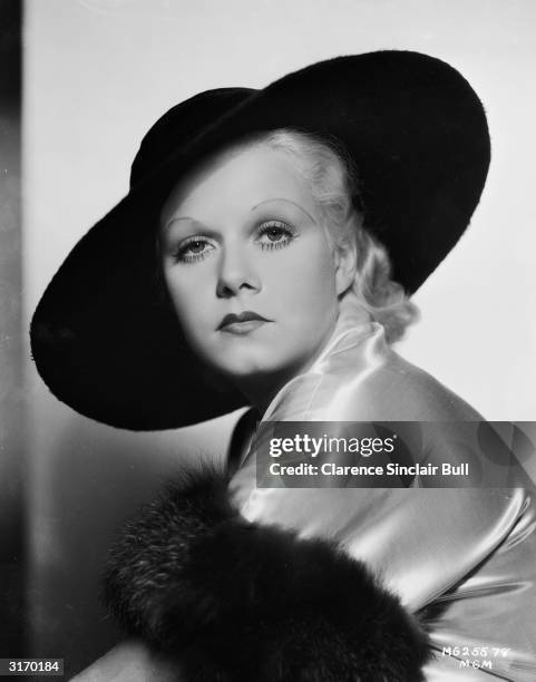 Hollywood star and screen idol Jean Harlow .