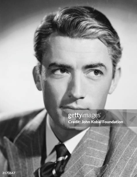 American actor Gregory Peck , the romantic lead of such classics as 'Spellbound' and 'Roman Holiday'.