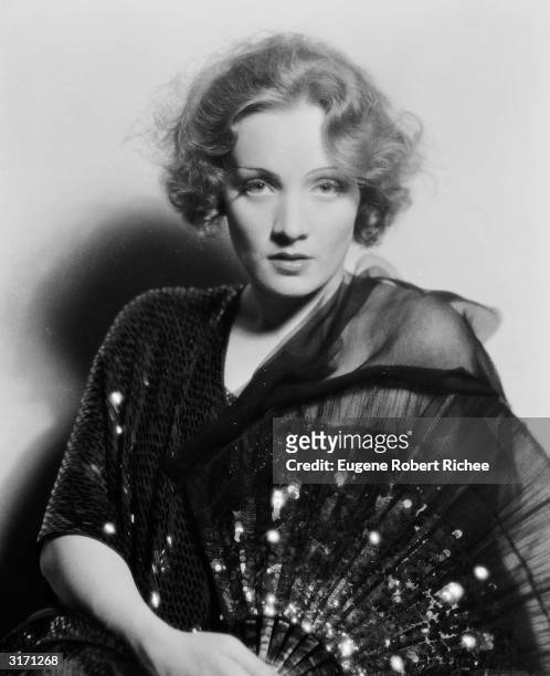 German actress Marlene Dietrich as Amy Jolly in her Hollywood debut, 'Morocco', directed by Josef von Sternberg, 1930.
