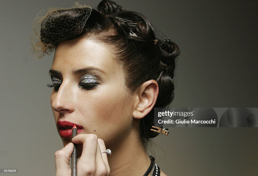 Mercedes-Benz Fashion Week: J Maskrey - Backstage