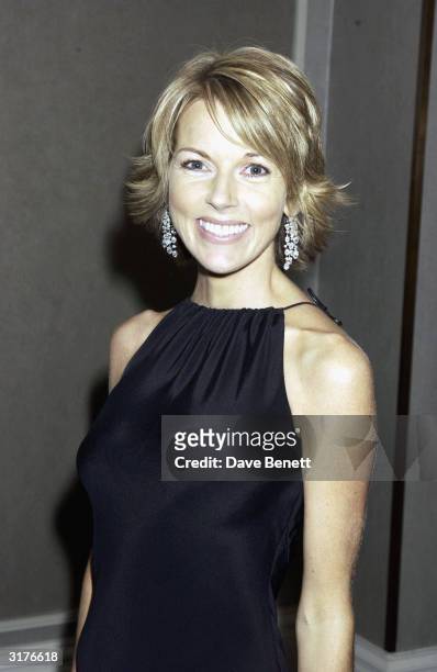 British newsreader Mary Nightingale attends the "Tio Pepe Carlton London Restaurant Awards 2003" at the Great Room, Le Meridian, Grosvenor House on...