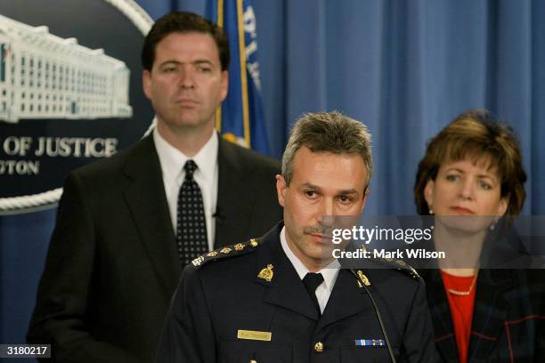 Raf Souccar , Chief Superintendent and Director General of Drugs and Organized Crime, Royal Canadian Mounted Police , Deputy Attorney General James...