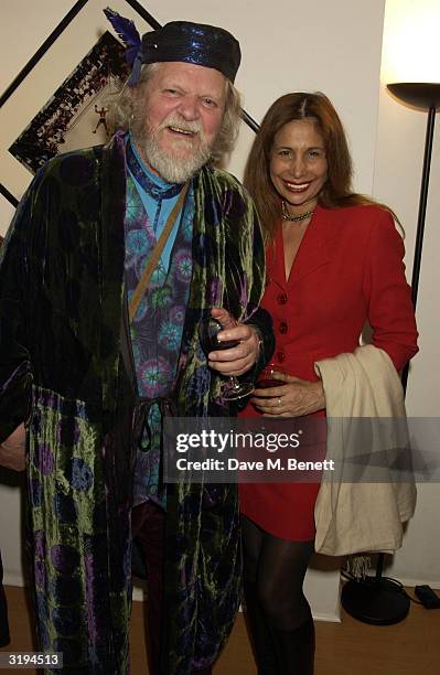 Marquis of Bath and Jaganagh attend a party to launch the DVD of "Master And Commander: The Far Side Of The World" at the Proud Central on April 1,...