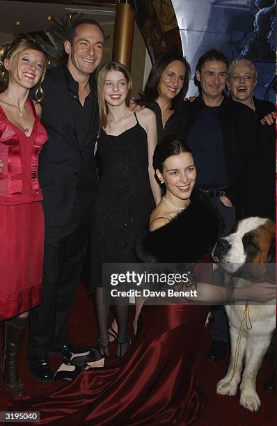 Ludivine Sagnier, Jason Isaacs, Rachel Hurd Wood and Olivia Williams attend the UK Premiere of "Peter Pan The Movie" at the Empire, Leicester Square...