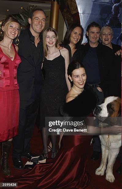 Ludivine Sagnier, Jason Isaacs, Rachel Hurd Wood and Olivia Williams attend the UK Premiere of "Peter Pan The Movie" at the Empire, Leicester Square...