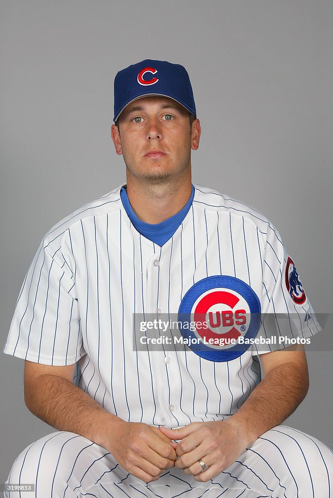 Chisson Scott Chiasson of the Chicago Cubs poses for a portrait on February ...