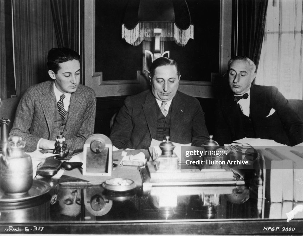 Irving Thalberg, Louis B. Mayer & Harry Rapf