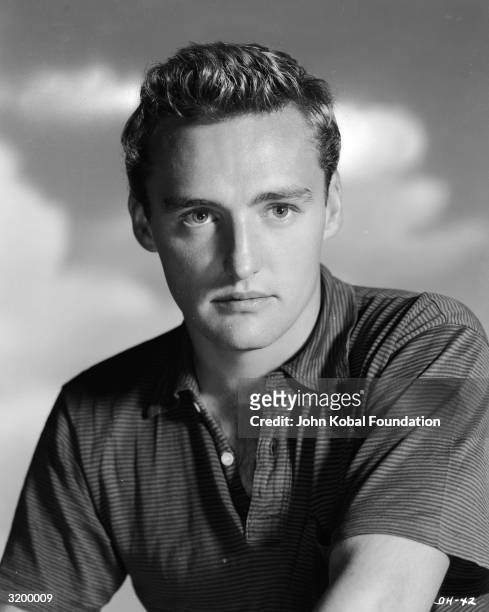 American actor Dennis Hopper at the start of his lengthy movie career.