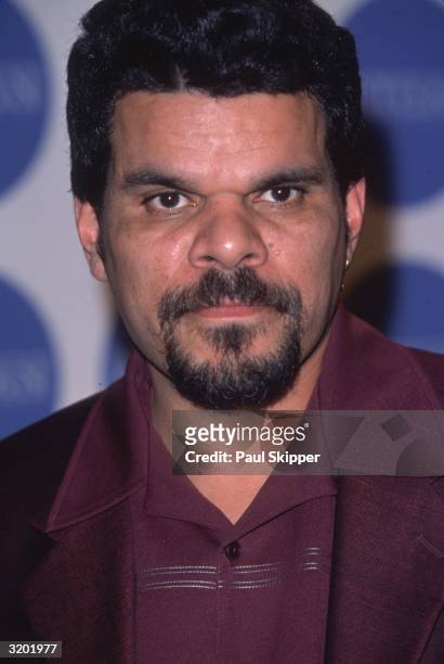 Headshot of actor Luis Guzman at the Artisan Entertainment pre-Oscar party, West Hollywood, California.
