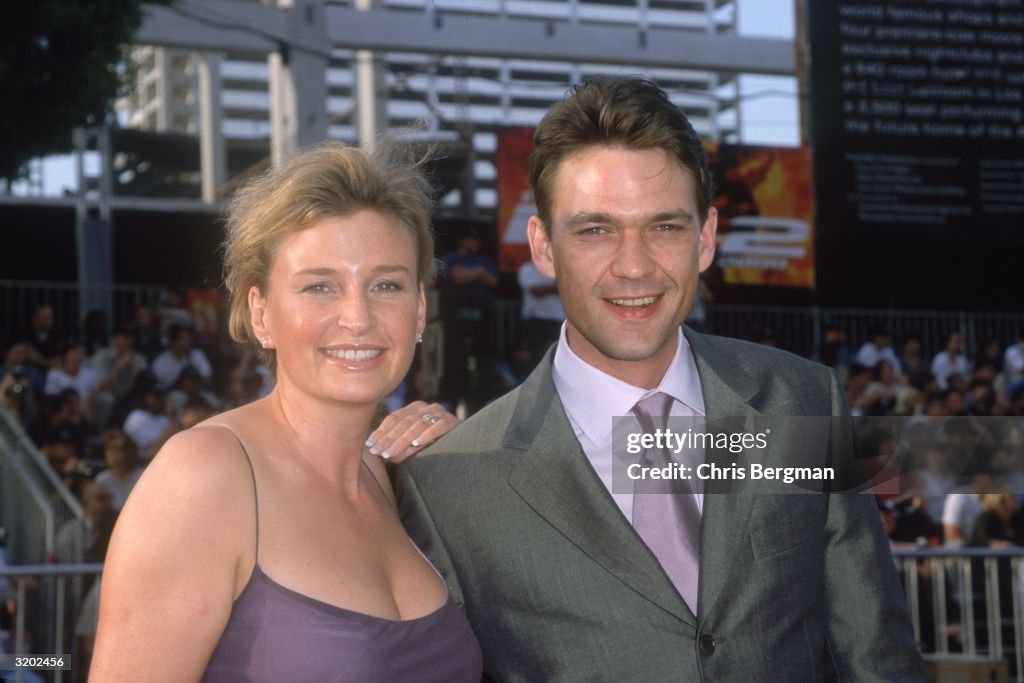 Scottishborn actor Dougray Scott and Sarah Trevis attend the... News Photo Getty Images