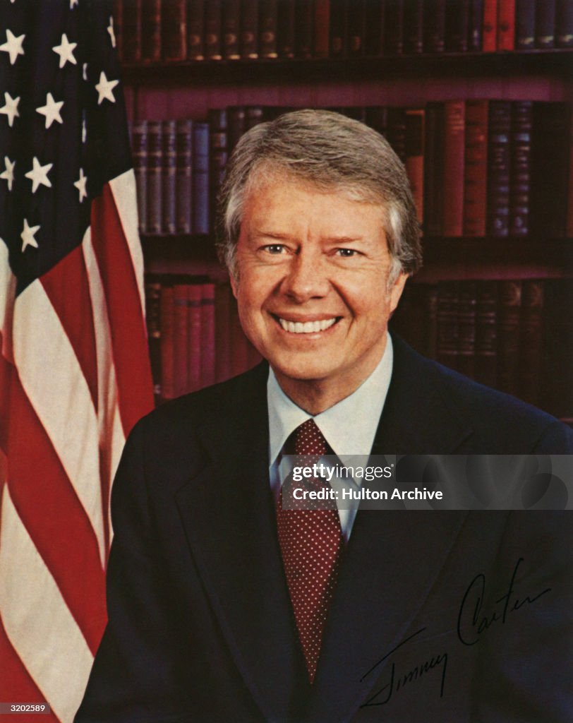 Portrait of Jimmy Carter, the thirtyninth President of the United