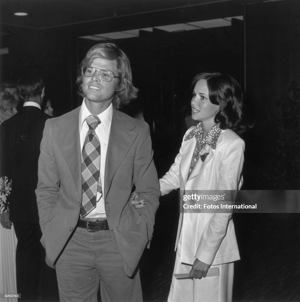 American actor Sally Field with her first husband, Steve Craig, at ...