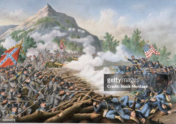 Civil War 1861-65. The Atlanta Campaign. Major General William T. Sherman sent Union forces to attack Confederate General Joseph E. Johnston's...