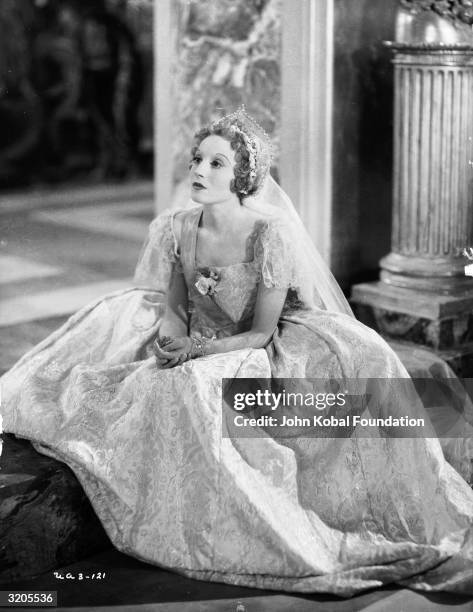 German actress Elisabeth Bergner stars as the Russian Empress in 'Catherine the Great', directed by Paul Czinner.