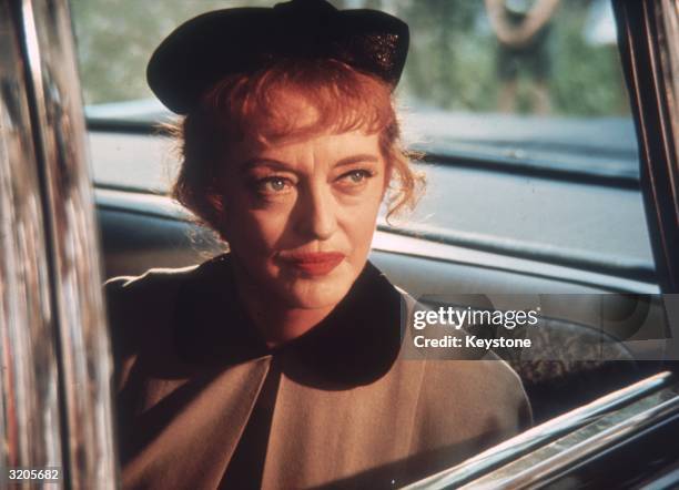 American film star Bette Davis whose film career lasted nearly 60 years and who won more Oscar nominations than any actress at the time.