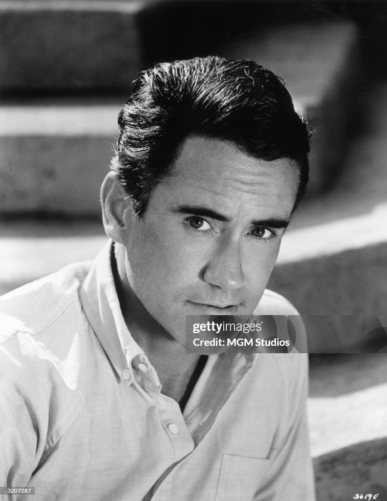 Scottish-born actor Ian Bannen in a promotional headshot portrait for
