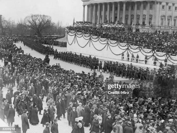 Wilson Offical Inauguration 629 Inauguration Of President Wilson Photos & High Res Pictures - Getty ...