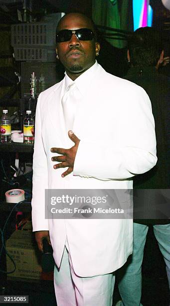 Rapper Big Boi of OutKast poses backstage during Nickelodeon's 17th Annual Kids' Choice Awards at Pauley Pavilion on the campus of UCLA, April 3,...