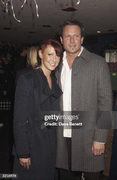 Tozer Steps Singer Singer from 'Steps', Faye Tozer with guest at the UK Premiere of