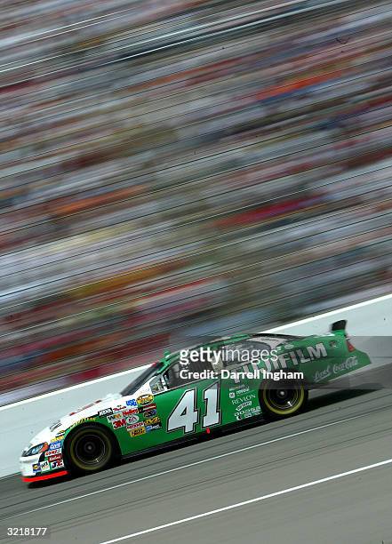 Casey Mears driving the Target Chip Ganassi Racing Fuji Film Dodge during the NASCAR Nextel Cup Series Samsung Radio Shack 500 on April 4, 2004 at...