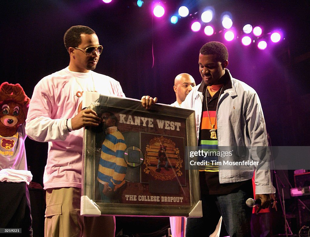 Kanye West Concert and Platinum Album Presentation