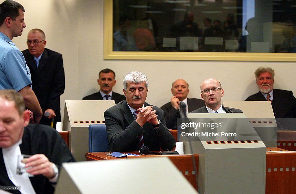 Bosnian Croats Make Initial Appearance At War Crimes Tribunal