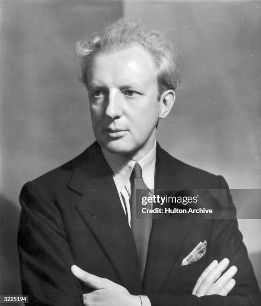 Dr Leopold Stokowski Polish-born American conductor of the Philadelphia Symphony Orchestra.