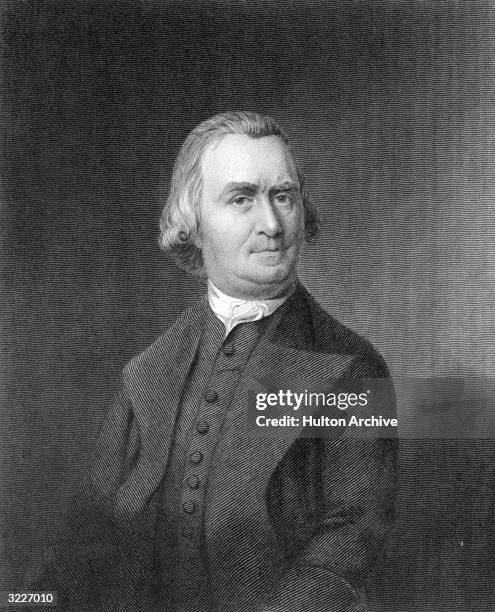 The revolutionary politician Samuel Adams , second cousin to John Adams, 2nd President of the United States of America. Samuel Adams was the chief...