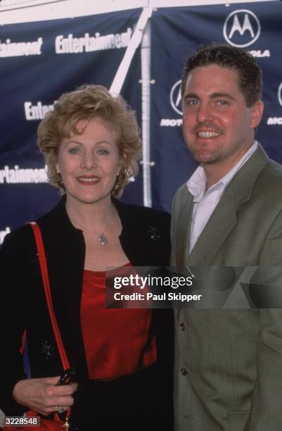 British actor Lynn Redgrave and her son, Ben Clark, attending the IFP /West Independent Spirit Awards, Santa Monica, California.