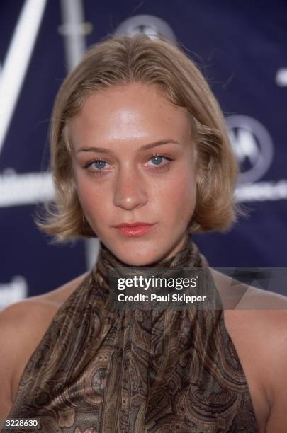 Headshot of American actor Chloe Sevigny attending the IFP /West Independent Spirit Awards, where she won the award for Best Supporting Female for...