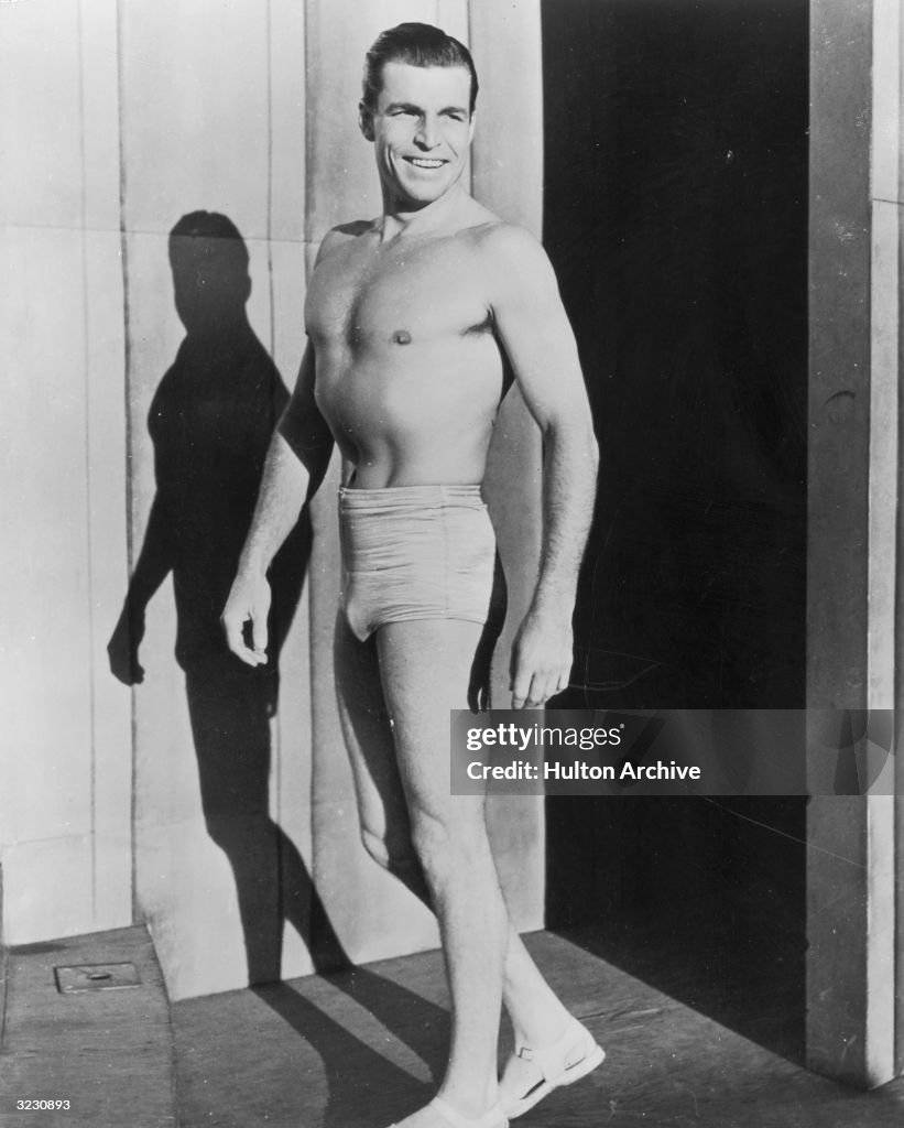 Buster Crabbe Athlete Actor Olympic Swim Team Orig 1932 PRESS PHOTO