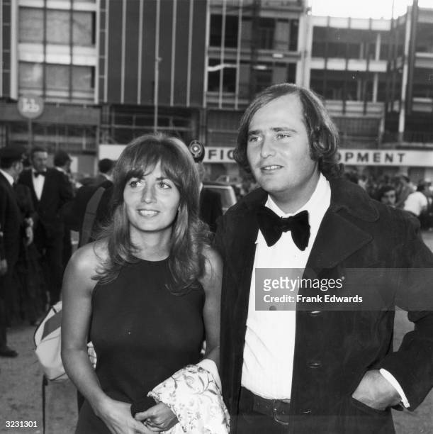 Married American actors Rob Reiner and Penny Marshall smile as they attend the Emmy Awards at the Hollywood Palladium, Hollywood, California. Reiner...