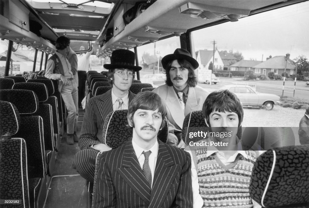 Beatles Bussing It