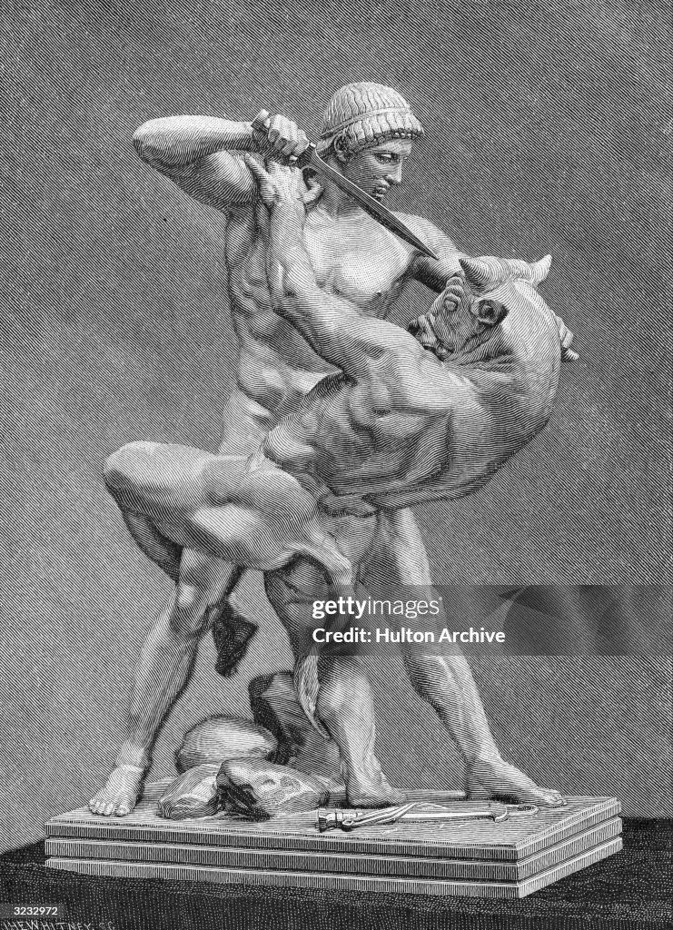 Theseus & Minotaur