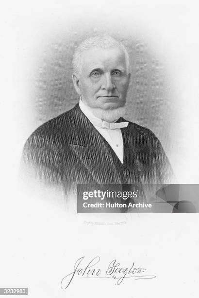 John Taylor . American leader in the Mormon church who edited a newspaper at Joseph Smith's Mormon community in Illinois from 1842-46 and became the...