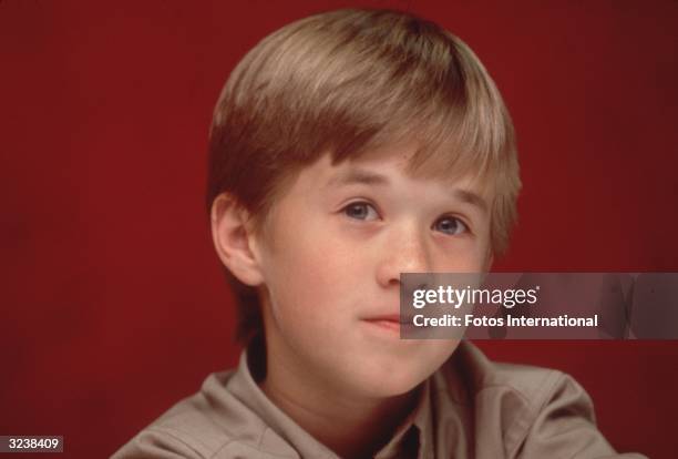 Headshot of American child actor Haley Joel Osment, Beverly Hills, California.