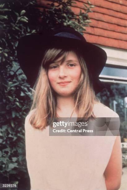Lady Diana Spencer , later the wife of Prince Charles, during a summer holiday in Itchenor, West Sussex.