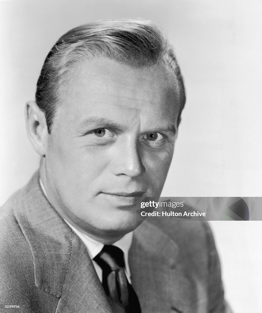 Widmark Promotional headshot portrait of American actor Richard Widmark News ...