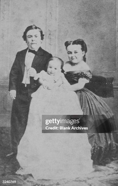 General Tom Thumb . Born Charles Sherwood Stratton, he grew only to the height of thirty three inches and became famous in the circus shows of PT...