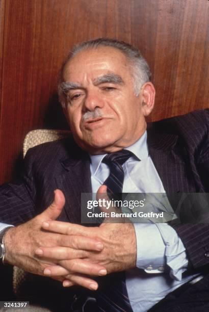 Yitzhak Shamir, Israeli political leader; Prime Minister of Israel, 1983-84; 1986-92.