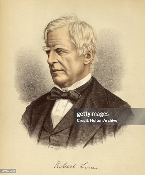 Robert Lowe . English politician, lawyer, Sydney, Australia Liberal M.P., 1852-80, Chancellor of the exchequer, 1868-73, home secretary, 1873.