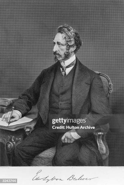 English novelist and politician Edward Bulwer-Lytton , was the editor of 'New Monthly' 1852-32, a member of Parliament 1852-66, colonial secretary...