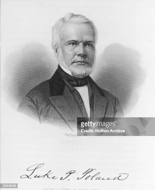 Luke Potter Poland . American politician and jurist. Practised law from 1836-48 in Vermont, elected judge of state supreme court 1848-60, chief...
