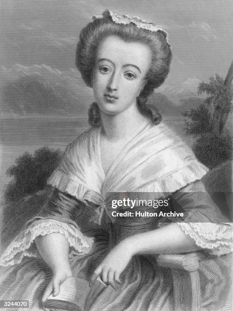 Suzanne Necker nee Curchod . Swiss wife of financier Jacques Necker, talented writer and political hostess, mother of Anne-Louise-Germaine de Stael.