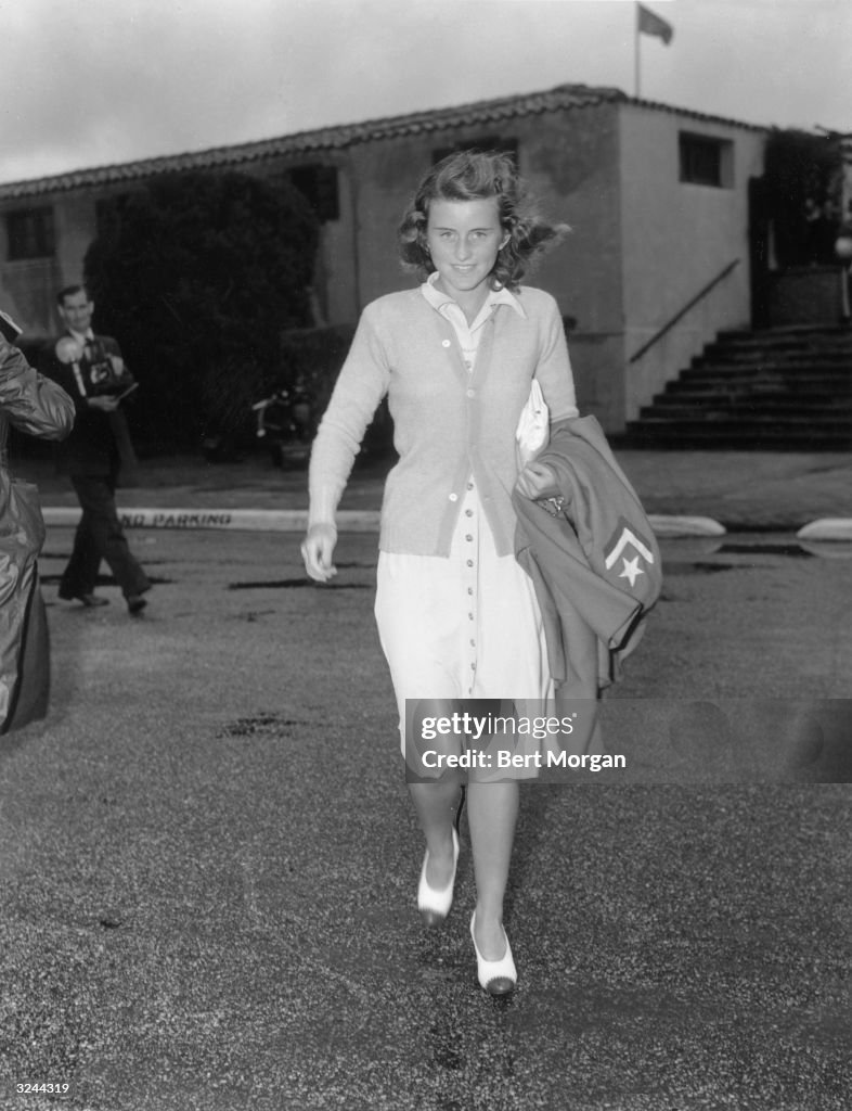 Kathleen Kennedy , sister of American politicians John F. Kennedy and