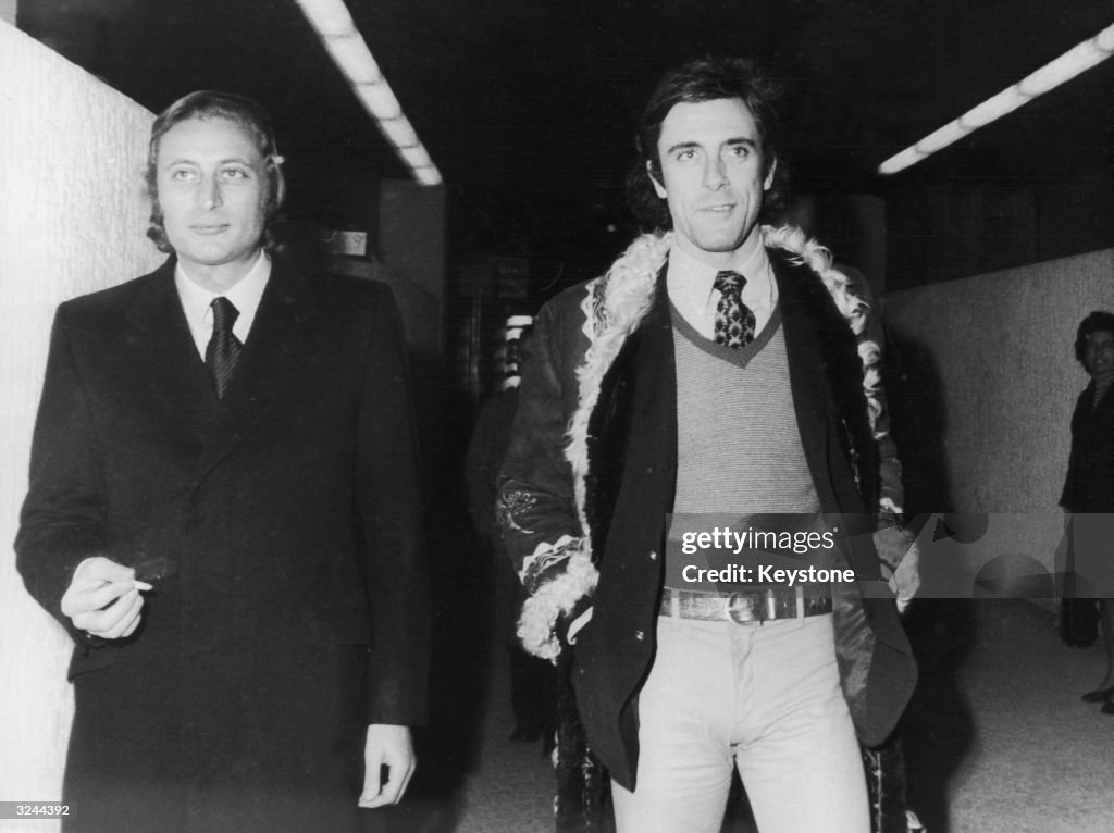 Bret Rizzi Gigi Rizzi, a former boyfriend of Brigitte Bardot, walking with his ...